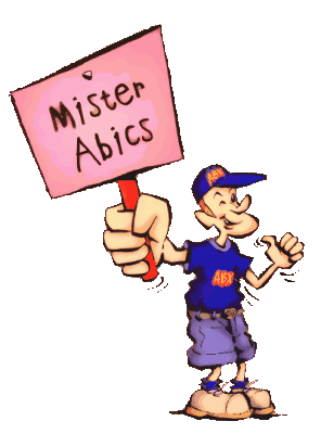 Mister Abics, apparu dans le N 12 de "log-in" le journal interne du groupe ABX LOGISTICS.